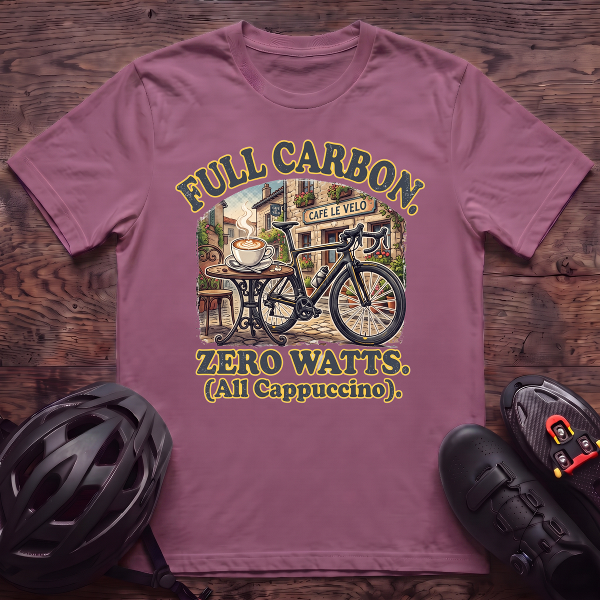 Full Carbon Zero Watts T‑Shirt
