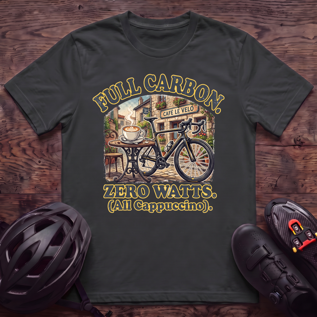 Full Carbon Zero Watts T‑Shirt