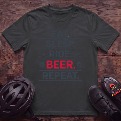 Ride Beer Repeat T‑Shirt