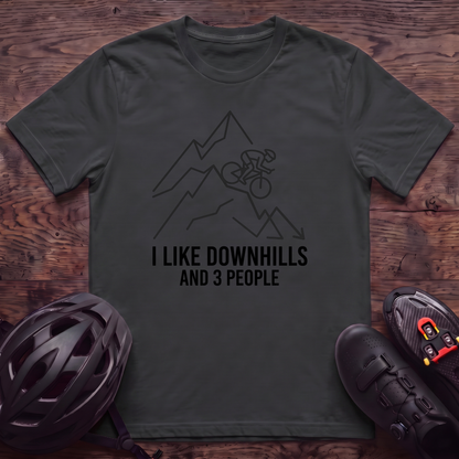 I Like Downhills T‑Shirt