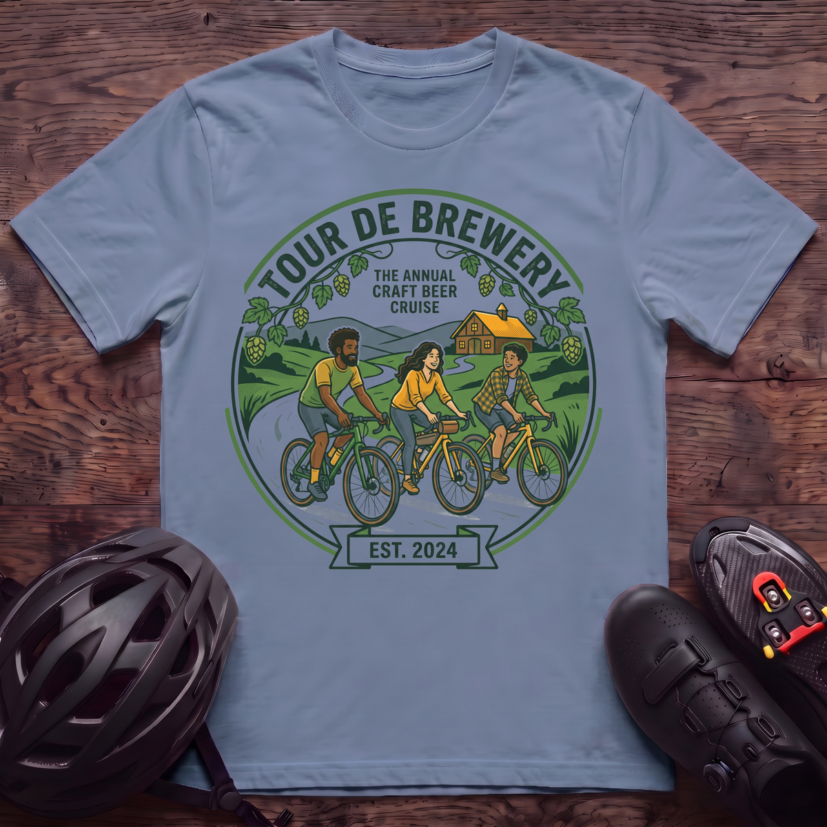Tour De Brewery T‑Shirt
