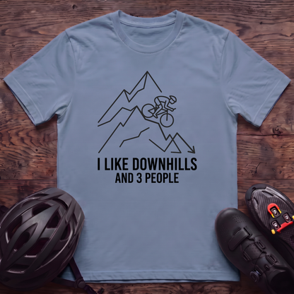 I Like Downhills T‑Shirt