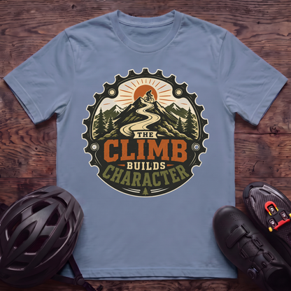 The Climb Builds Character T‑Shirt