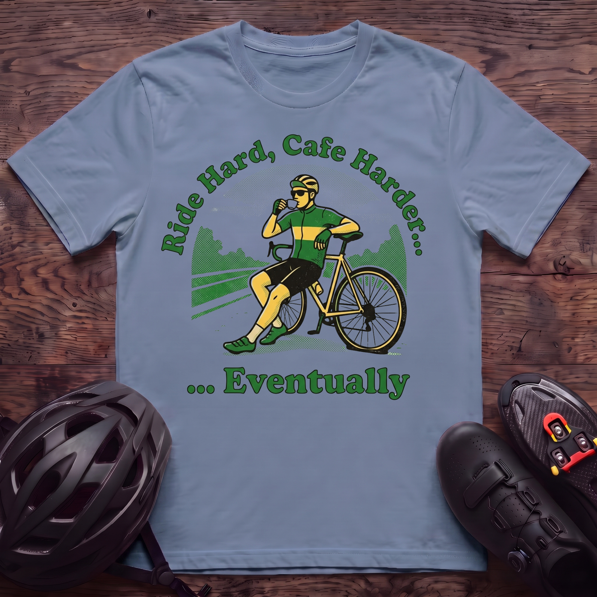 Ride Hard Cafe Harder T‑Shirt