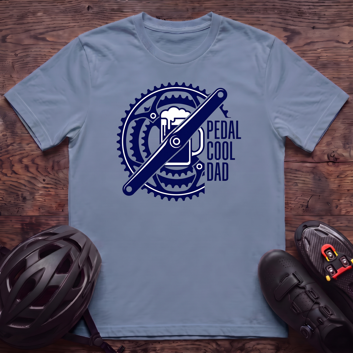 Pedal Cool Dad T‑Shirt