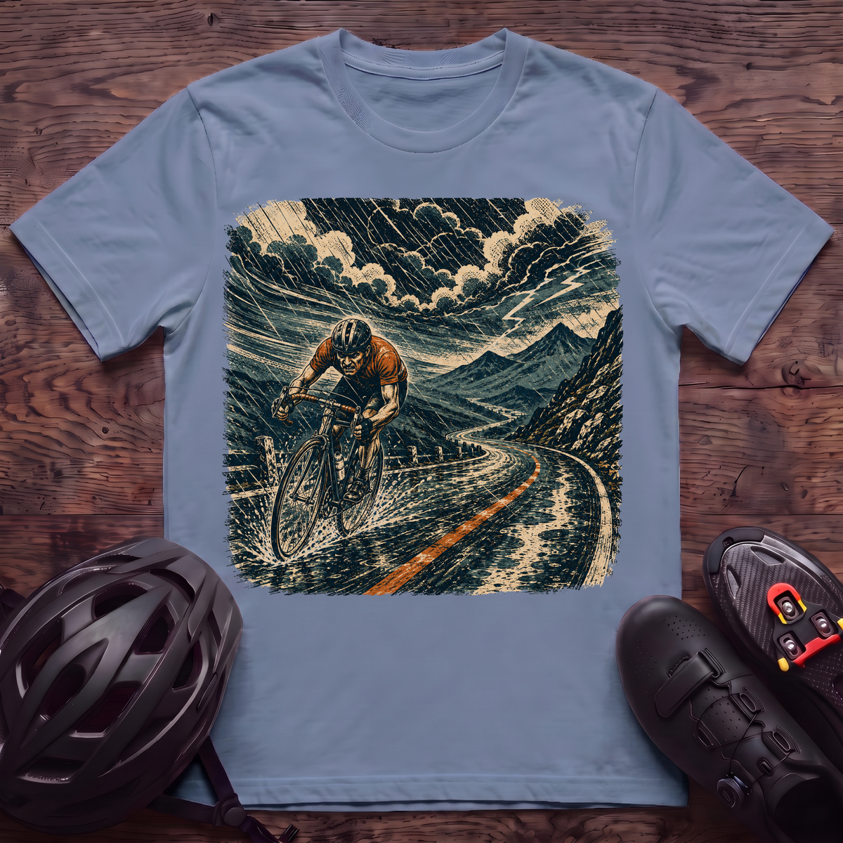 Cycling Storm T‑Shirt