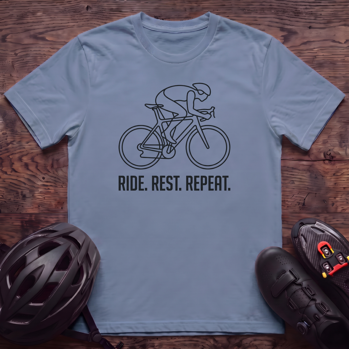 Ride Rest Repeat T‑Shirt