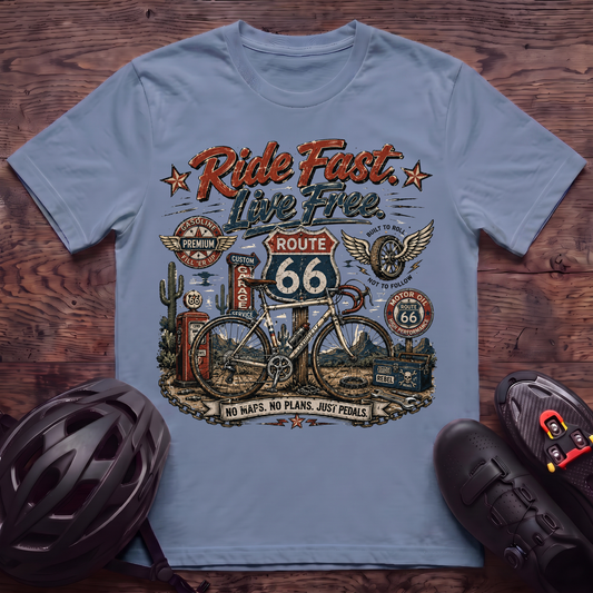 Ride Fast Live Free T‑Shirt
