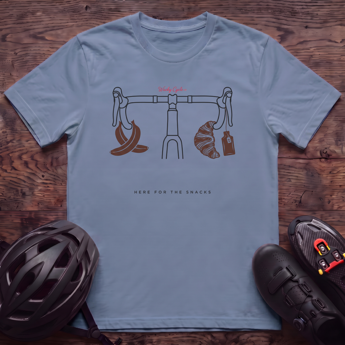 Here For The Snacks T‑Shirt