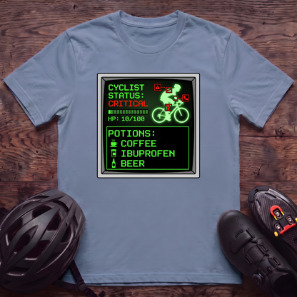 Cyclist Status Critical T‑Shirt