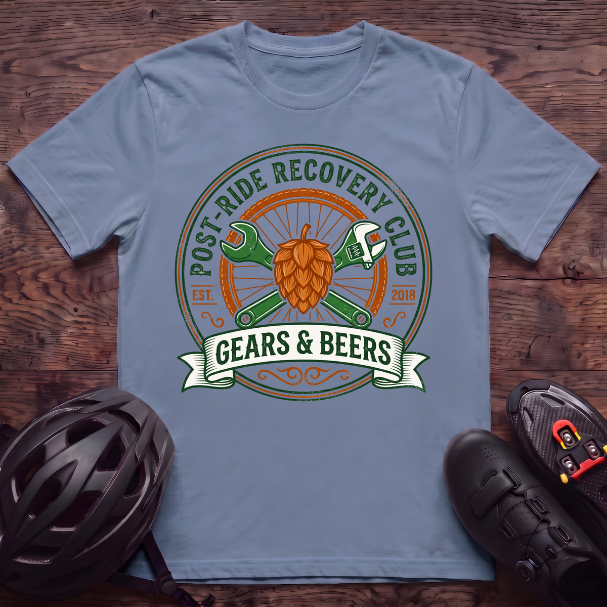 Post-Ride Recovery Club T‑Shirt