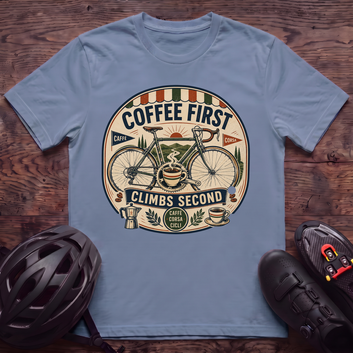Coffee First T‑Shirt