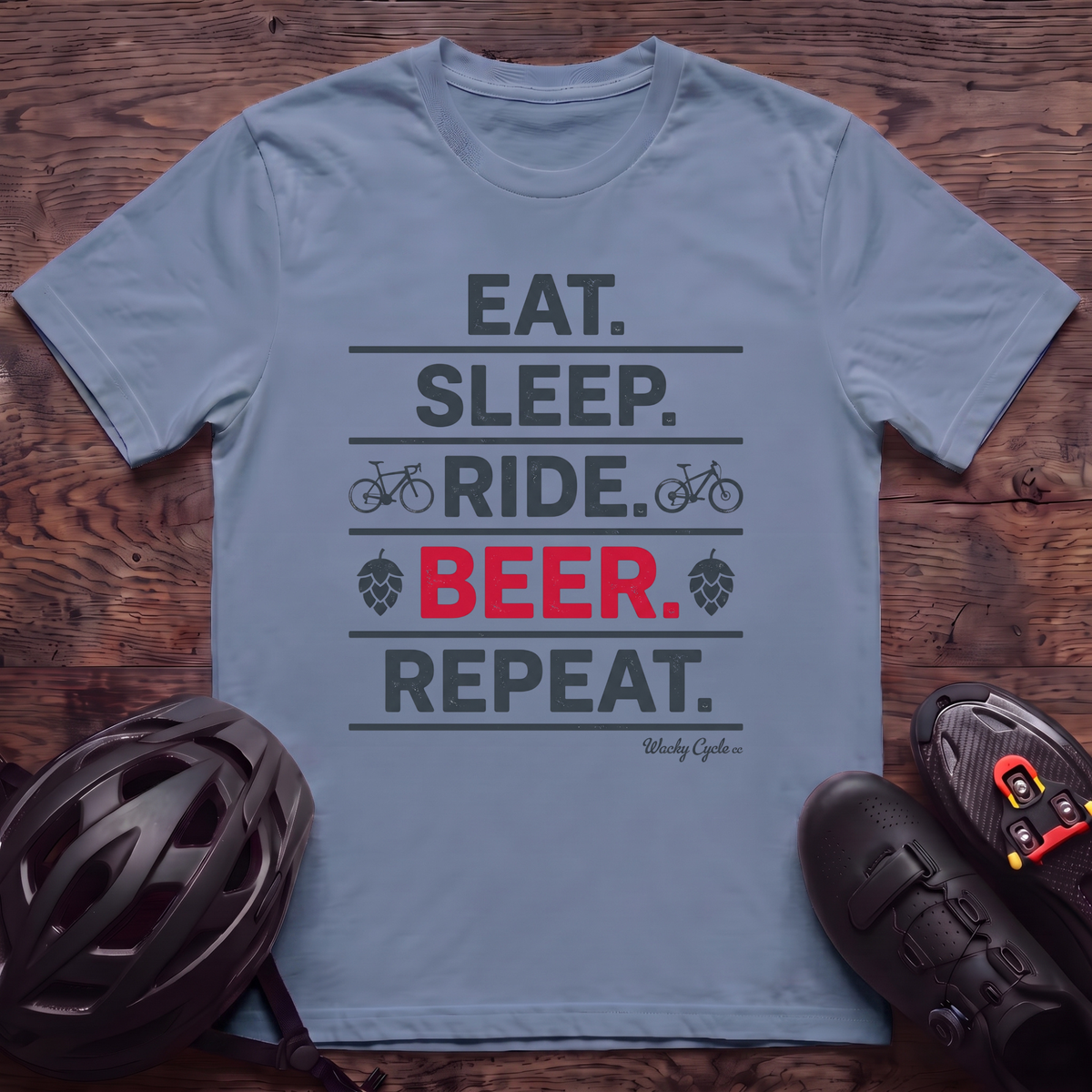 Ride Beer Repeat T‑Shirt