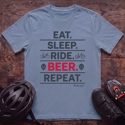 Ride Beer Repeat T‑Shirt