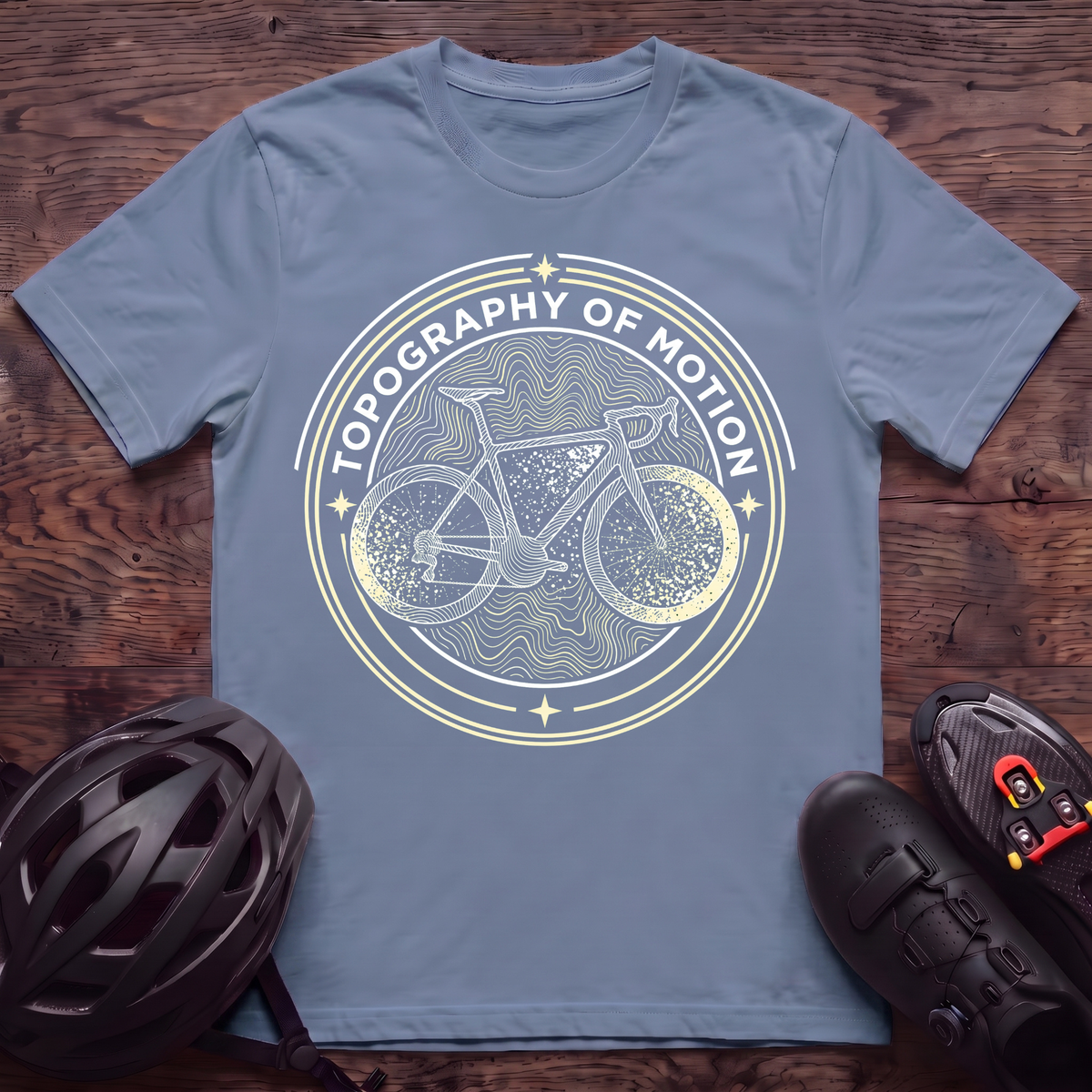 Topography Of Motion T‑Shirt