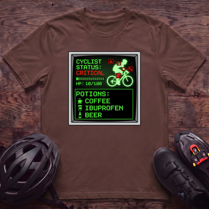 Cyclist Status Critical T‑Shirt