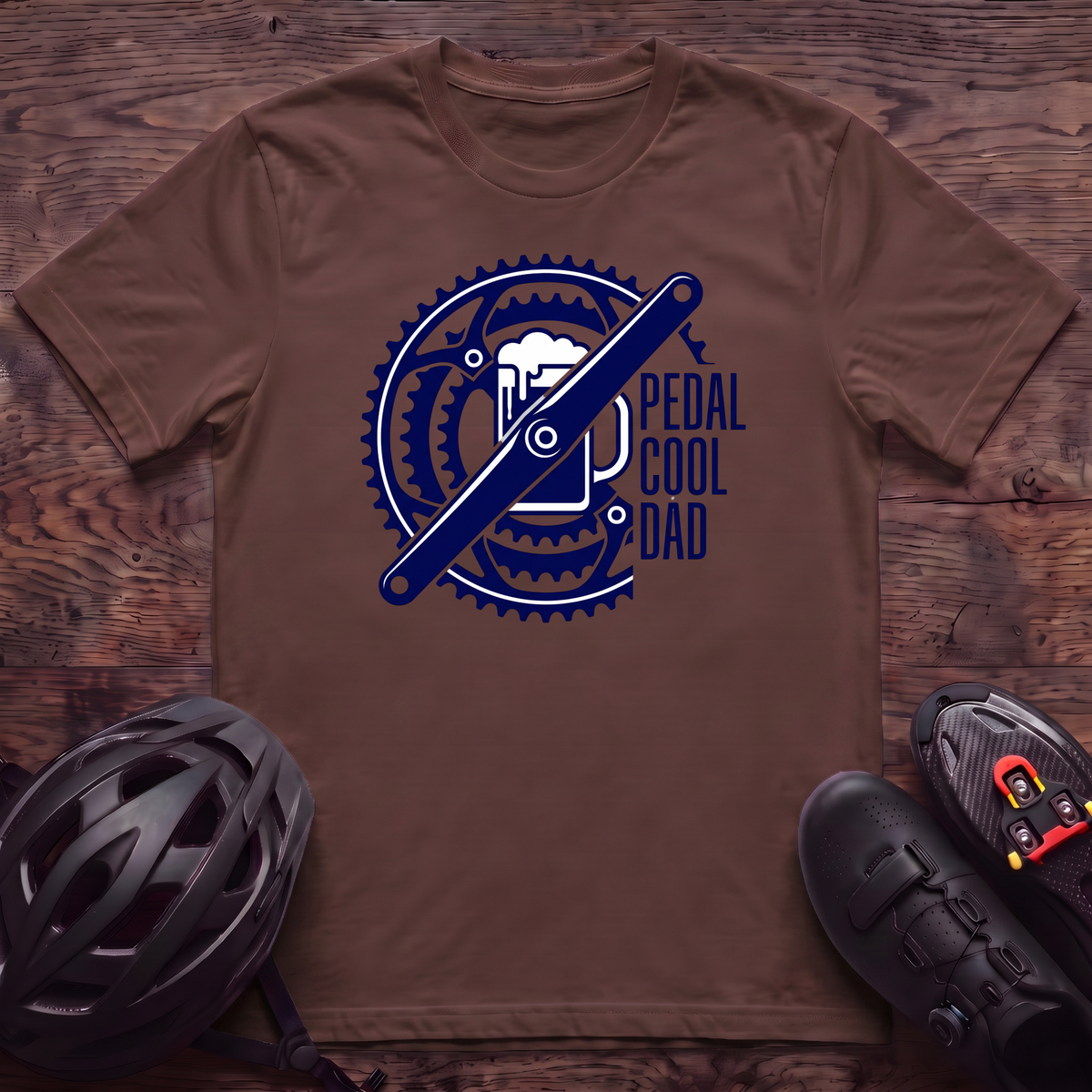 Pedal Cool Dad T‑Shirt