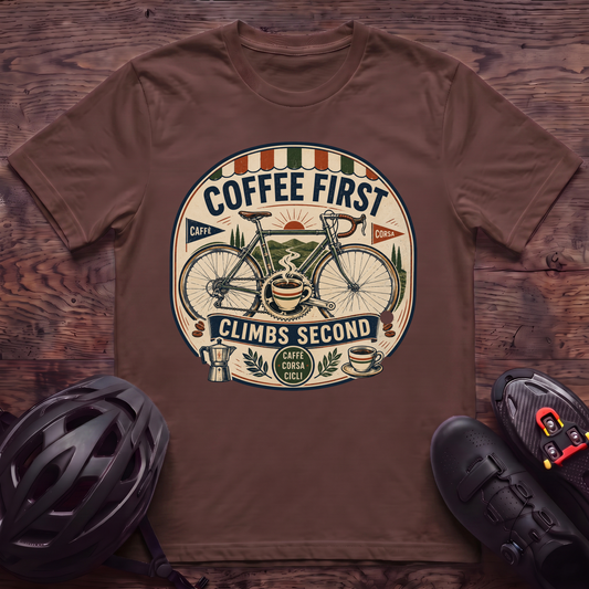 Coffee First T‑Shirt
