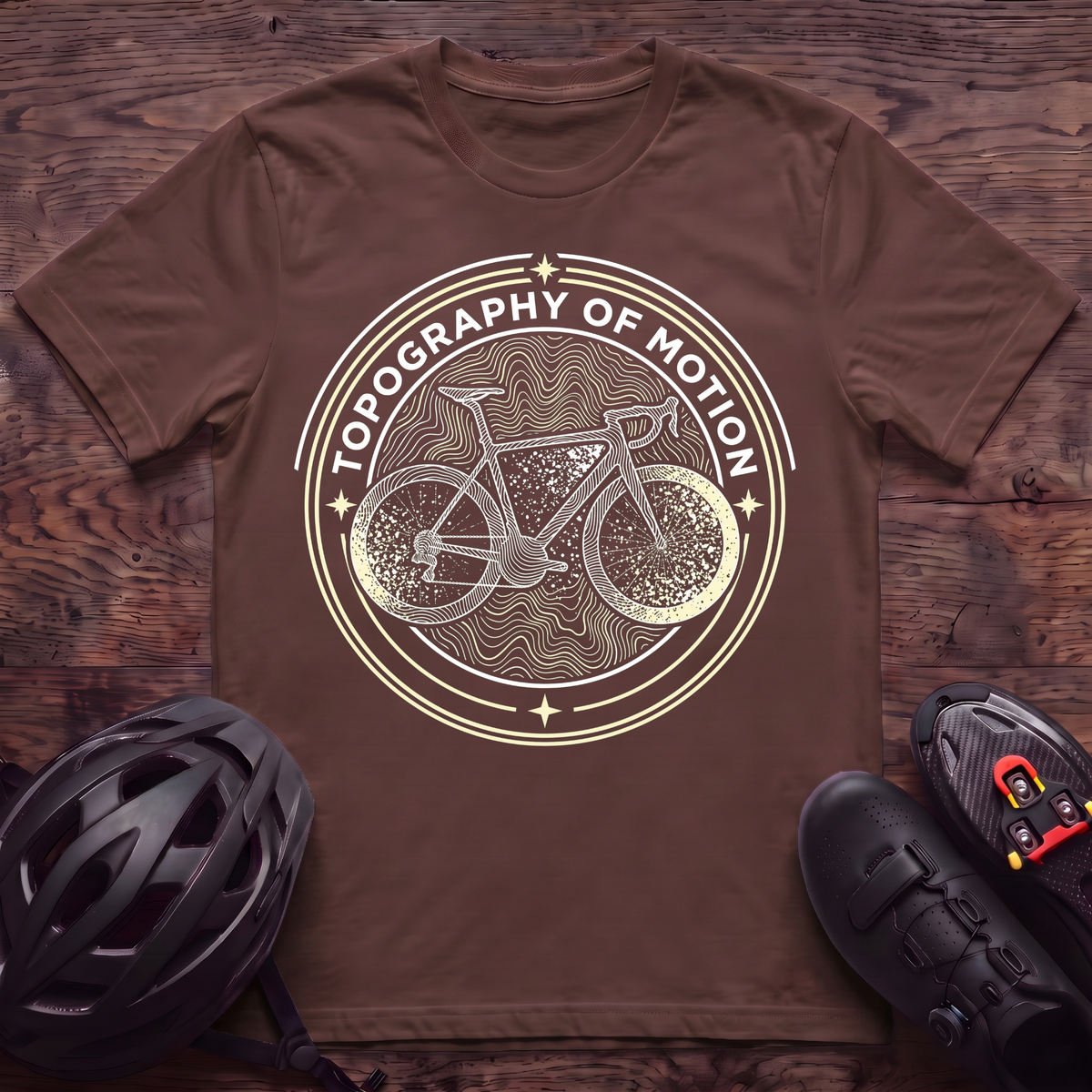 Topography Of Motion T‑Shirt