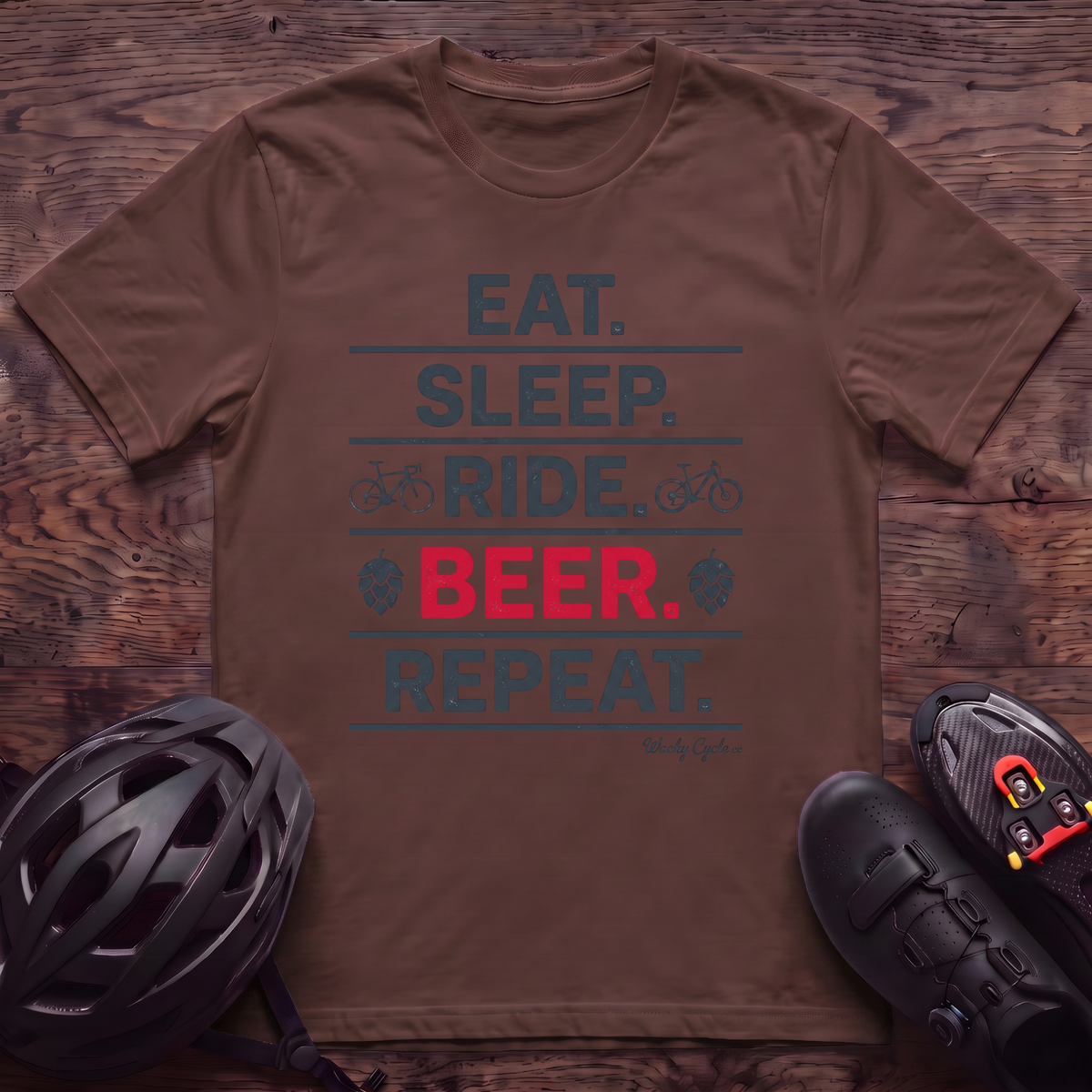 Ride Beer Repeat T‑Shirt
