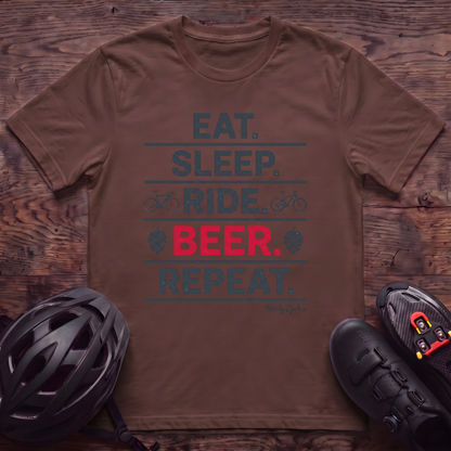Ride Beer Repeat T‑Shirt
