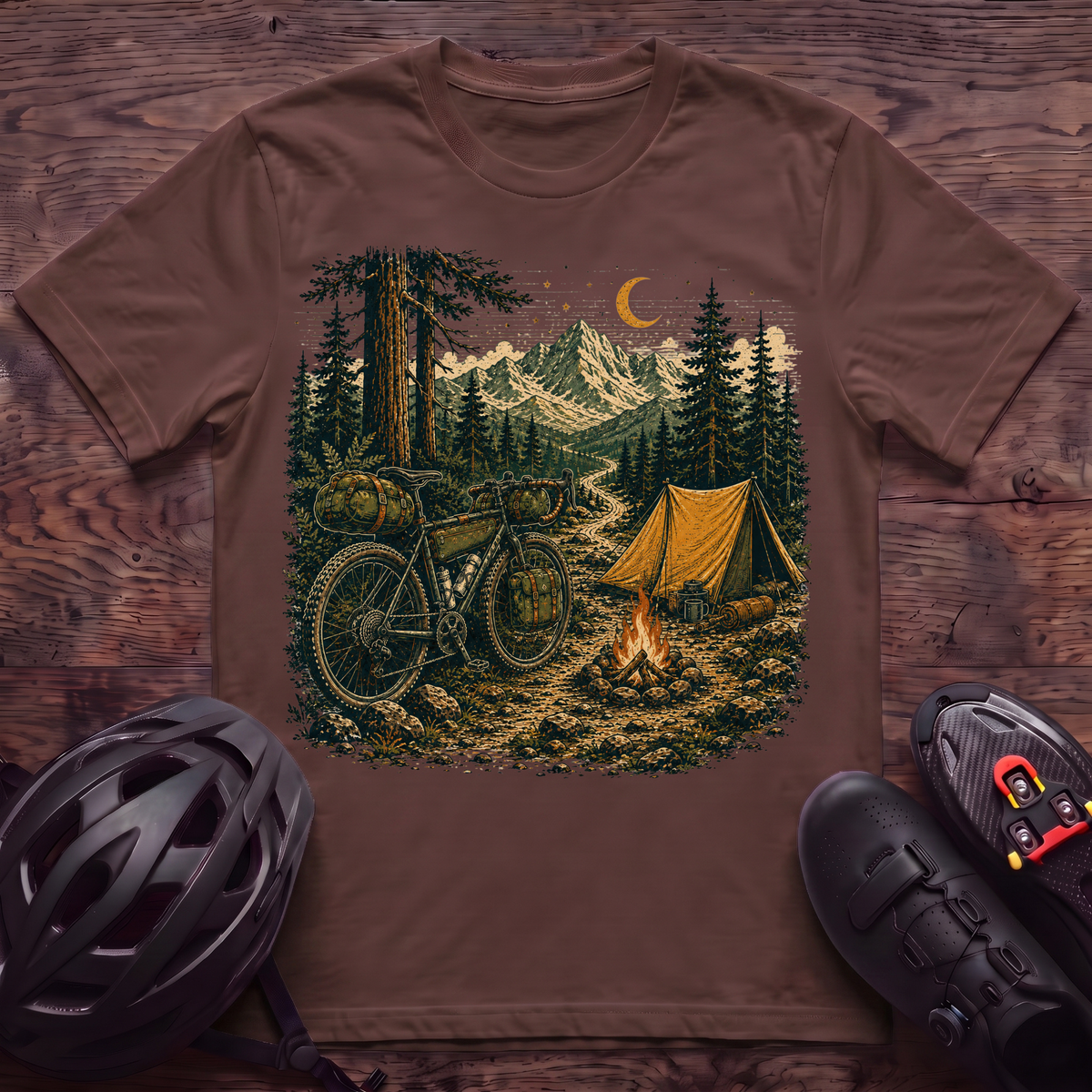 Bikepacking Campsite T‑Shirt
