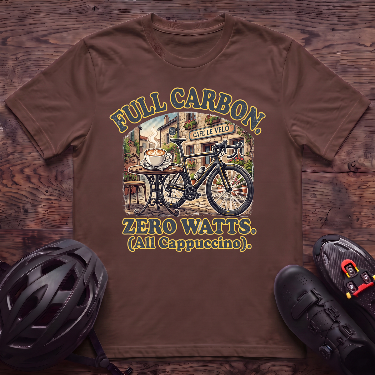 Full Carbon Zero Watts T‑Shirt