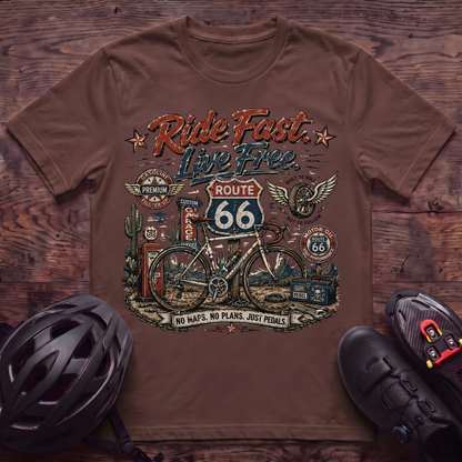 Ride Fast Live Free T‑Shirt