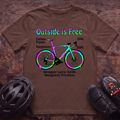 Outside Is Free T‑Shirt