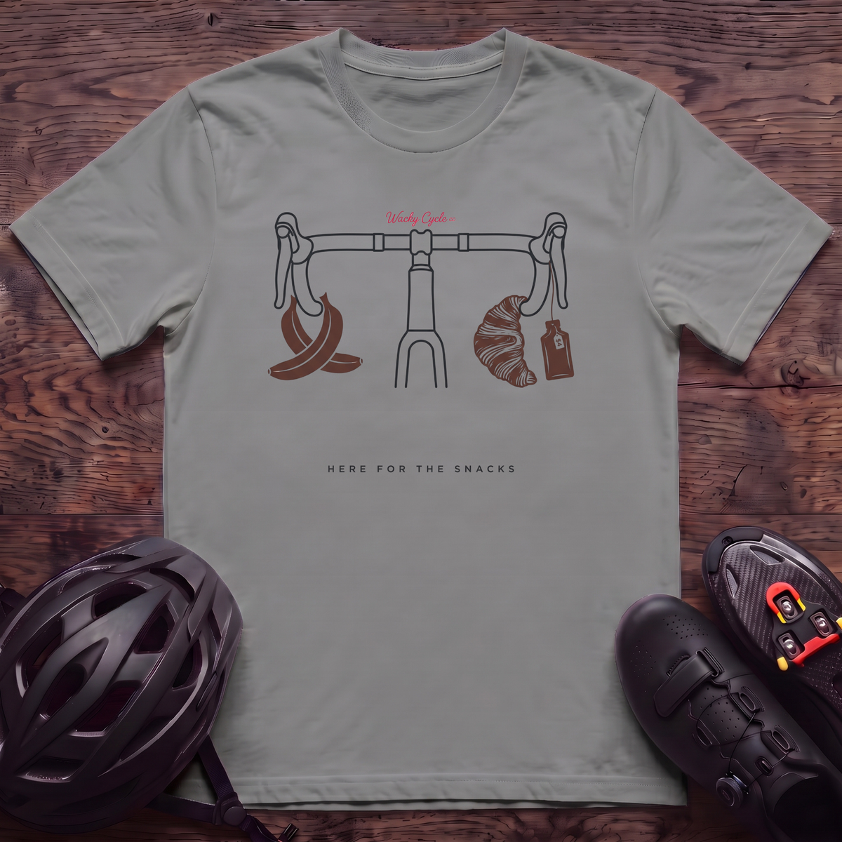 Here For The Snacks T‑Shirt