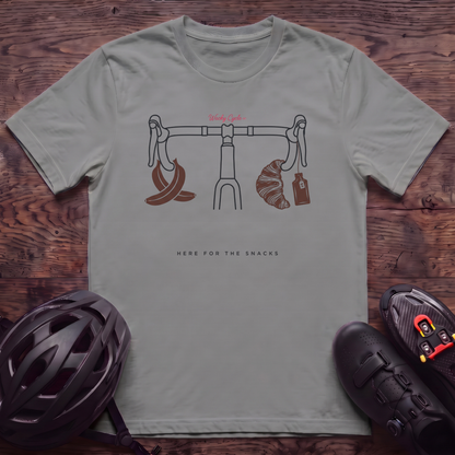 Here For The Snacks T‑Shirt