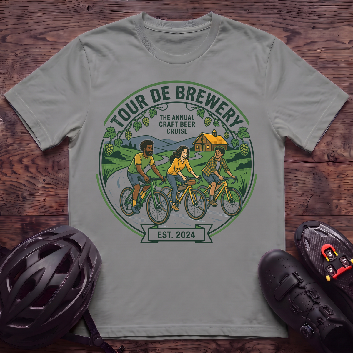 Tour De Brewery T‑Shirt