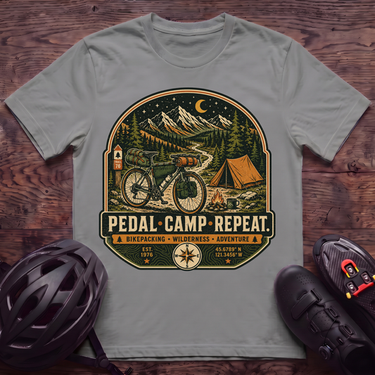 Pedal Camp Repeat T‑Shirt