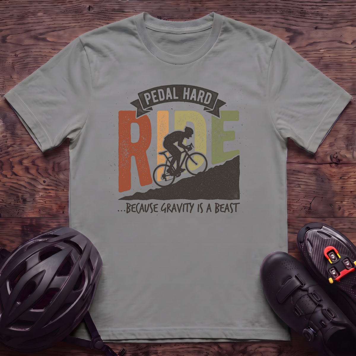 Pedal Hard T‑Shirt