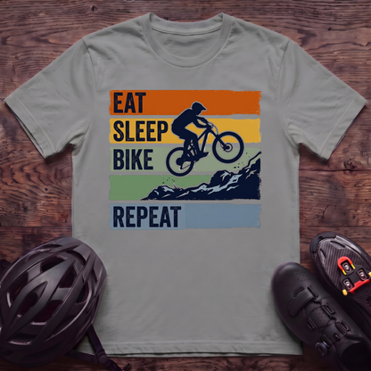 Eat Sleep Bike Repeat T‑Shirt