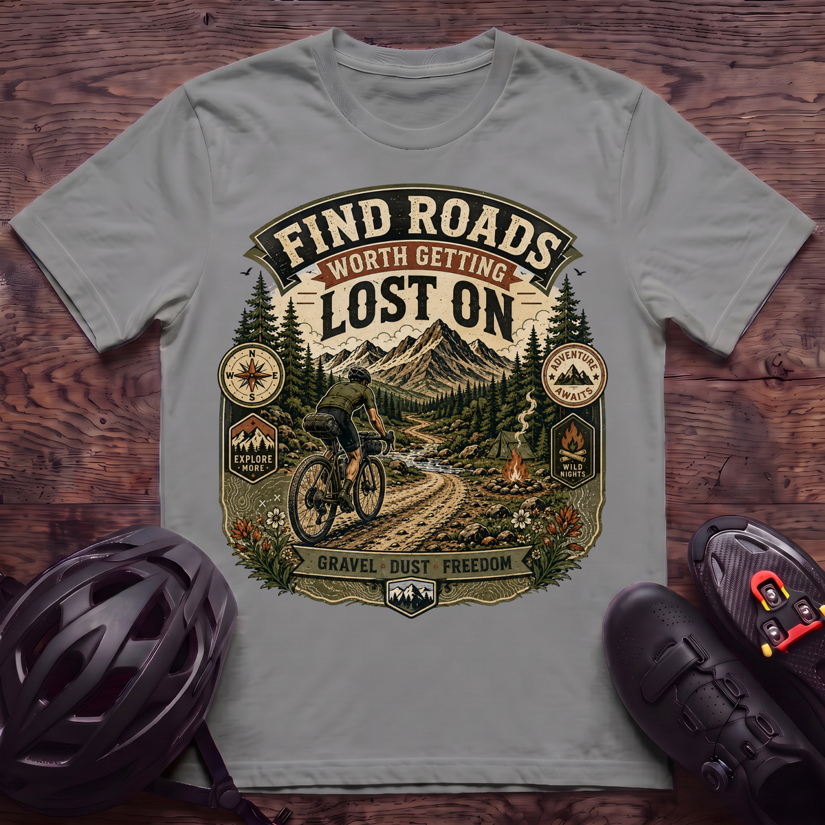 Find Roads T‑Shirt