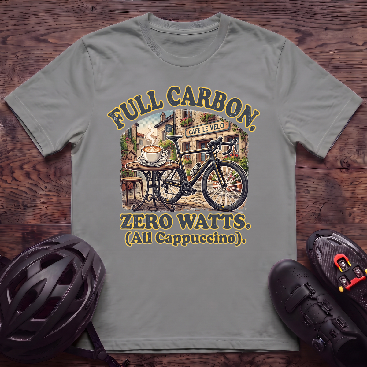 Full Carbon Zero Watts T‑Shirt