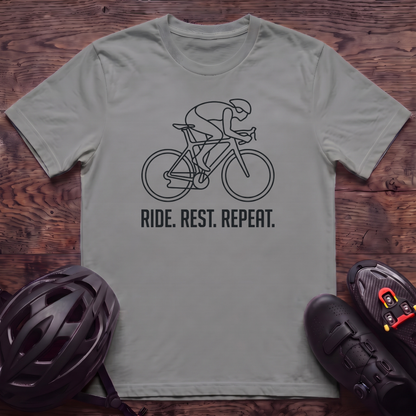 Ride Rest Repeat T‑Shirt