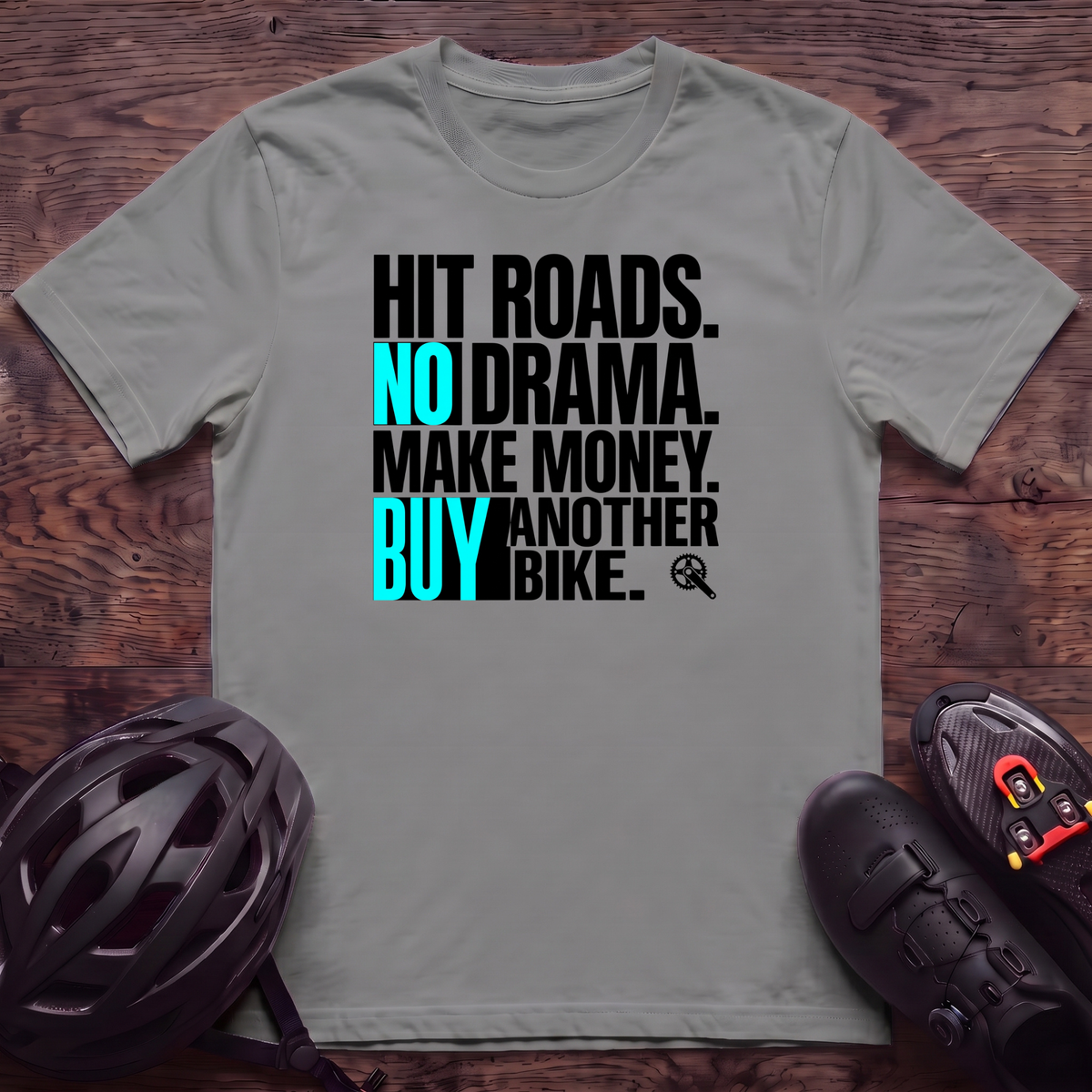 Hit Roads No Drama T‑Shirt
