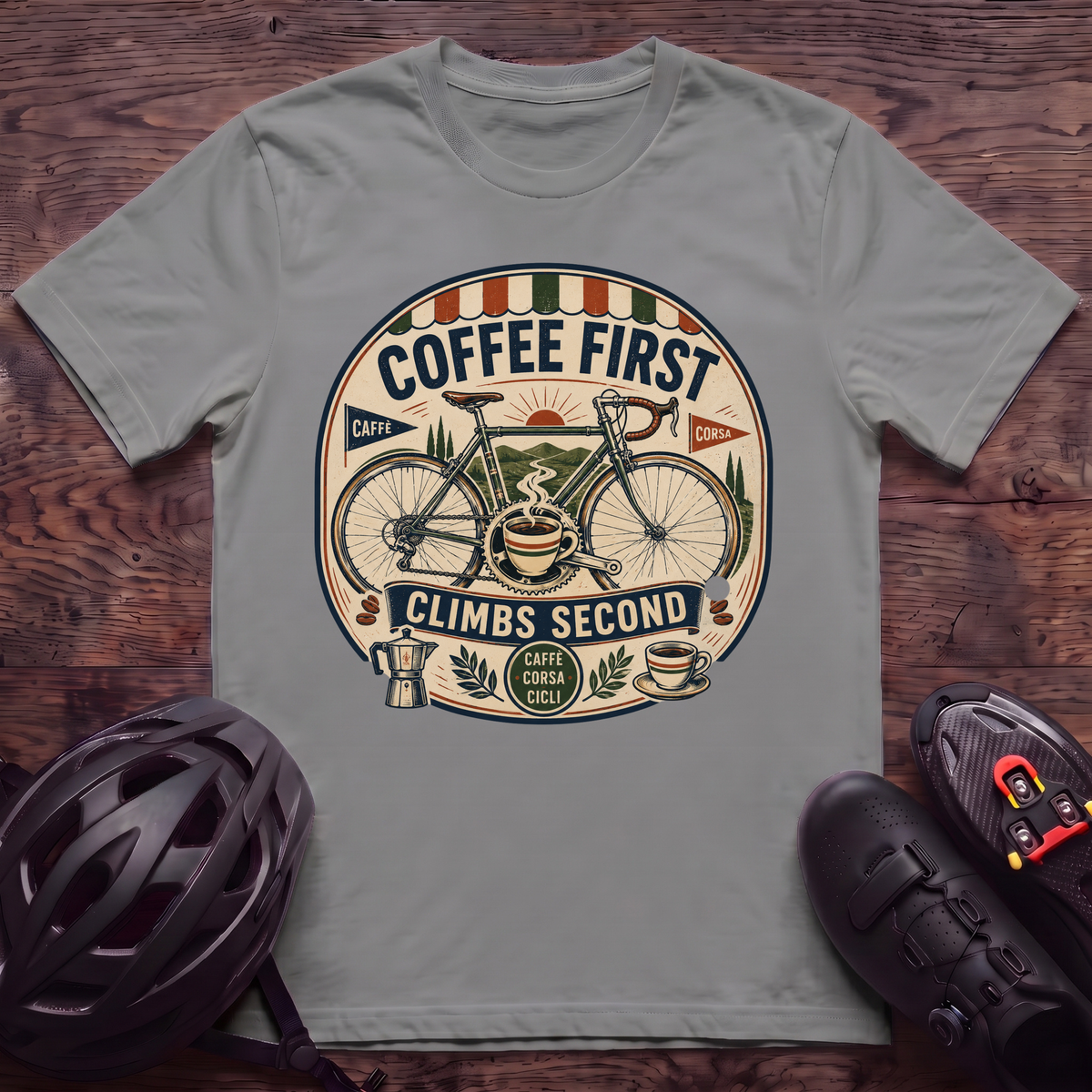 Coffee First T‑Shirt