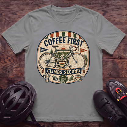 Coffee First T‑Shirt