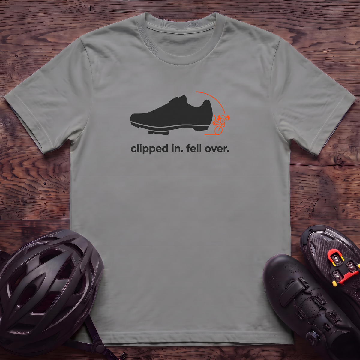 Clipped In T‑Shirt