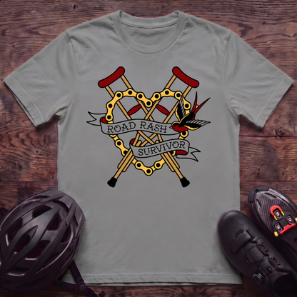 Road Rash Survivor T‑Shirt