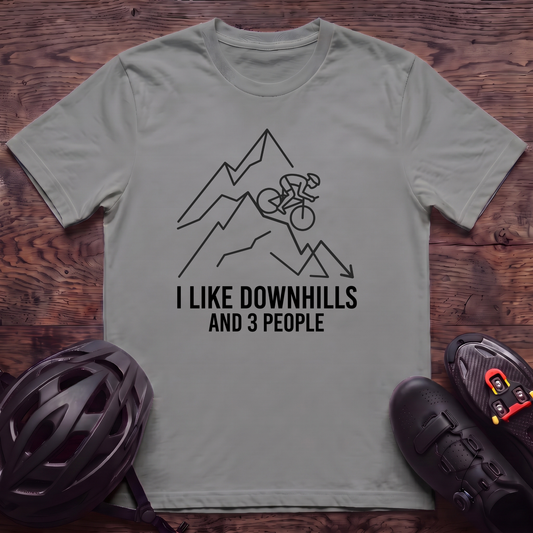 I Like Downhills T‑Shirt