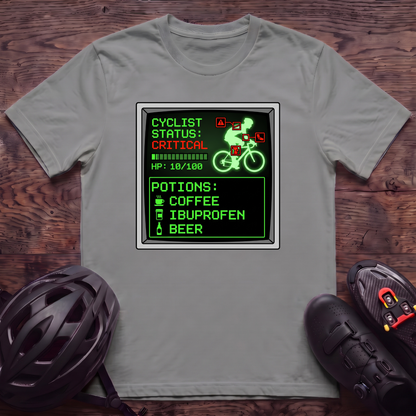 Cyclist Status Critical T‑Shirt
