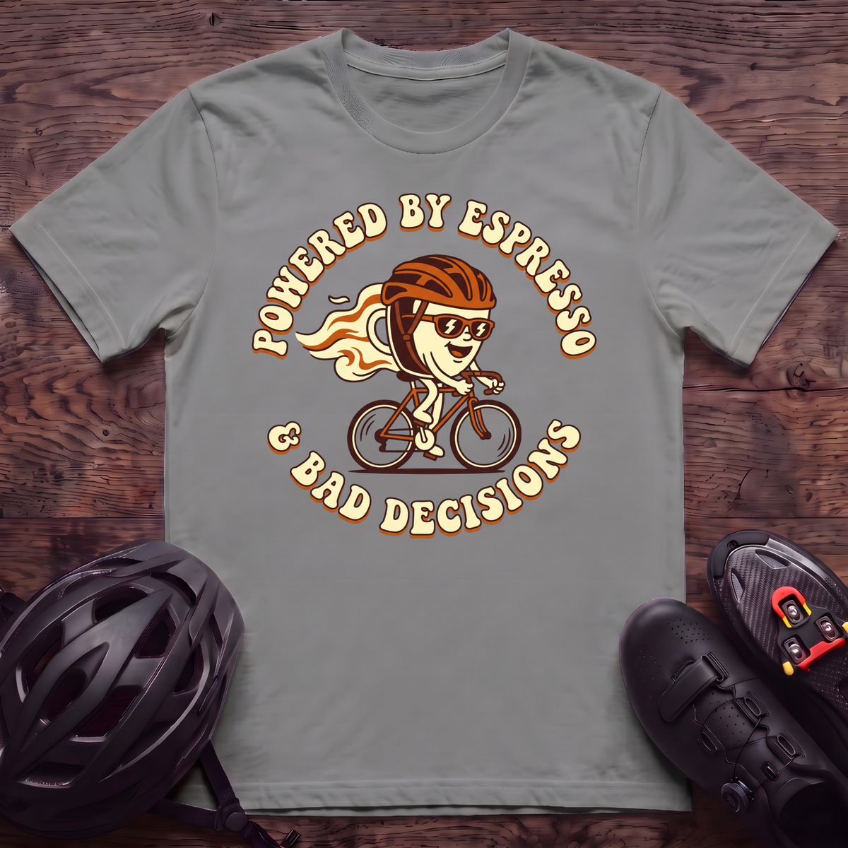 Powered By Espresso T‑Shirt