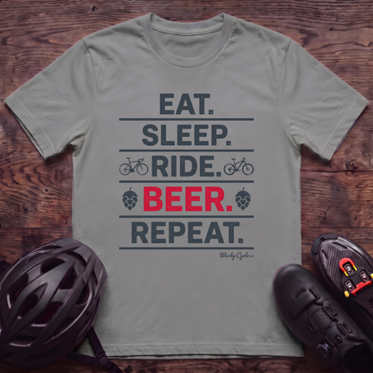 Ride Beer Repeat T‑Shirt