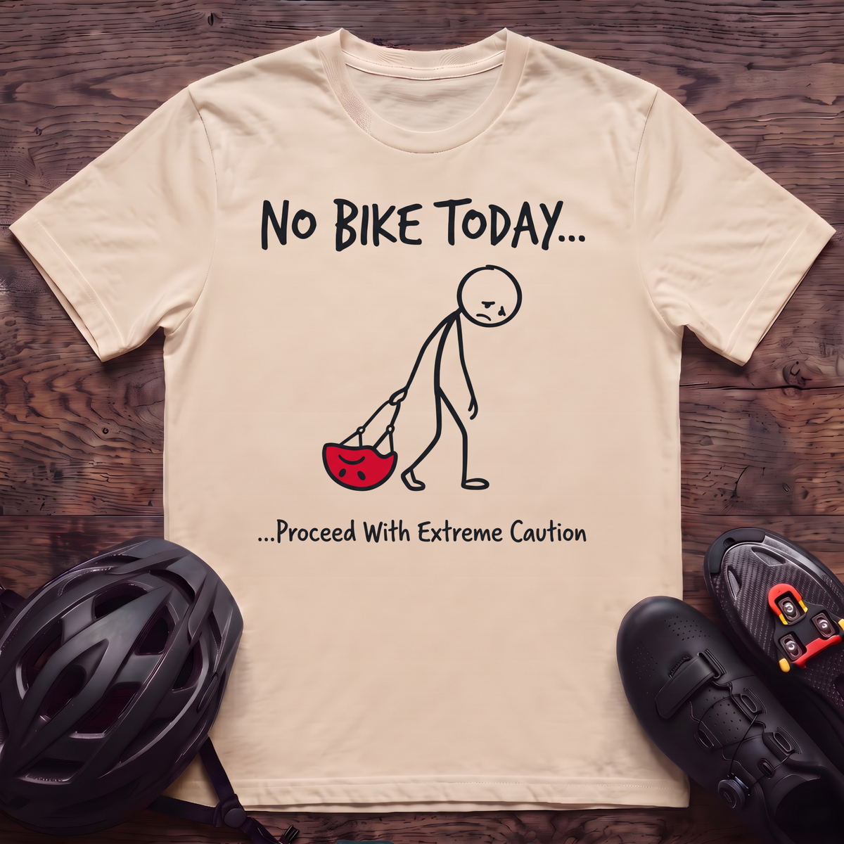 No Bike Today T‑Shirt