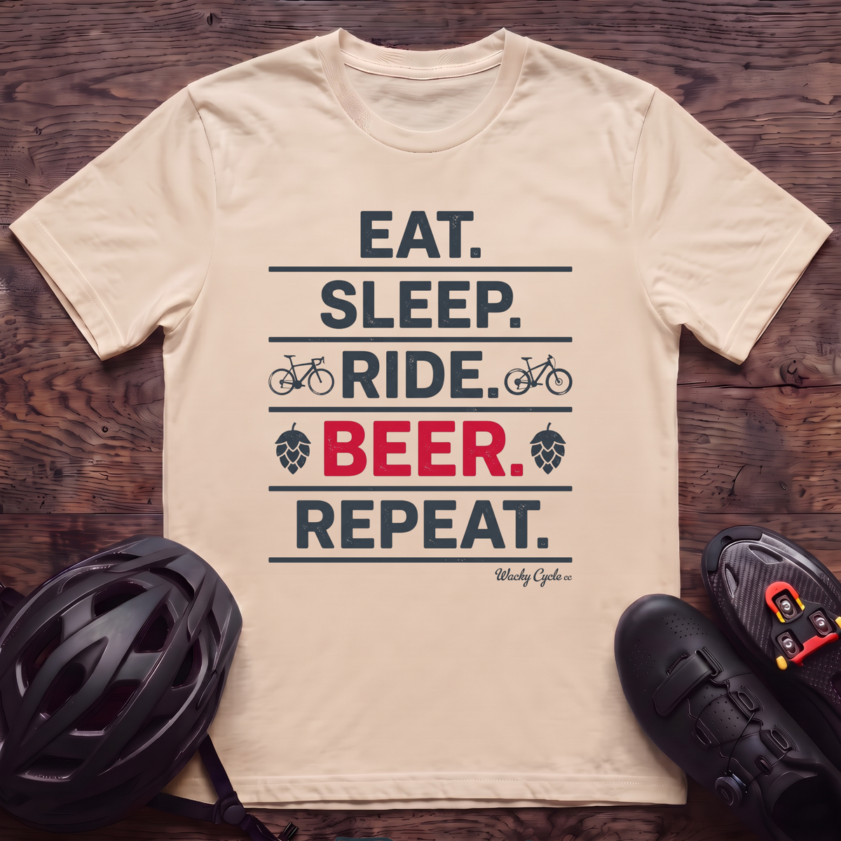 Ride Beer Repeat T‑Shirt
