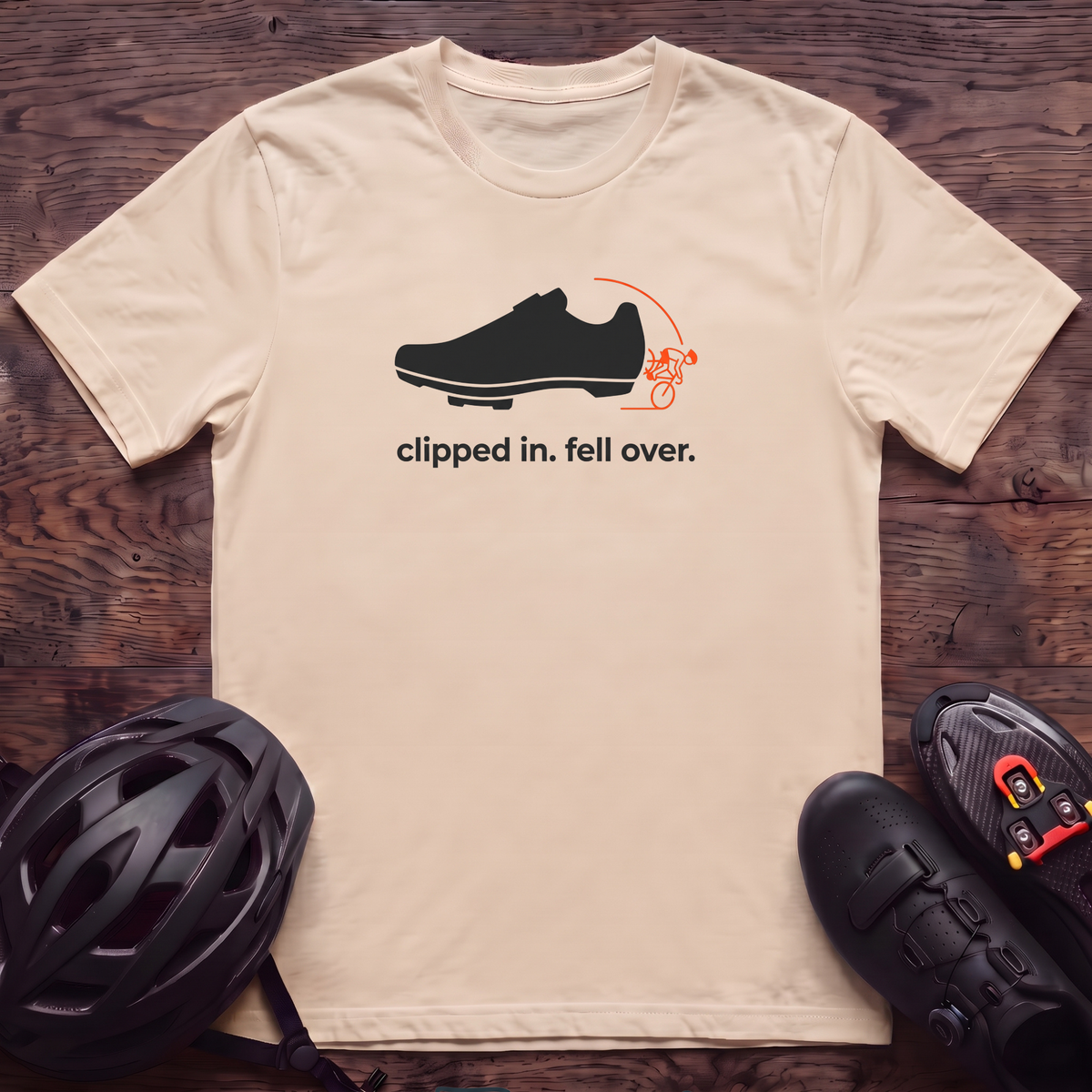 Clipped In T‑Shirt